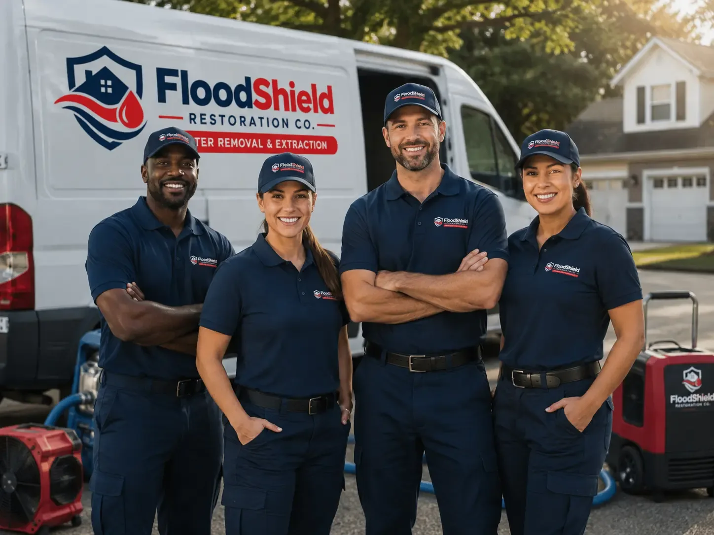 Flood Damage Restoration company in Hazleton, IA